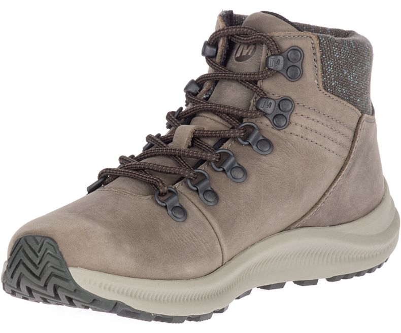 Merrell Ontario Mid Gåsko Dame Beige | 35914W-1WA