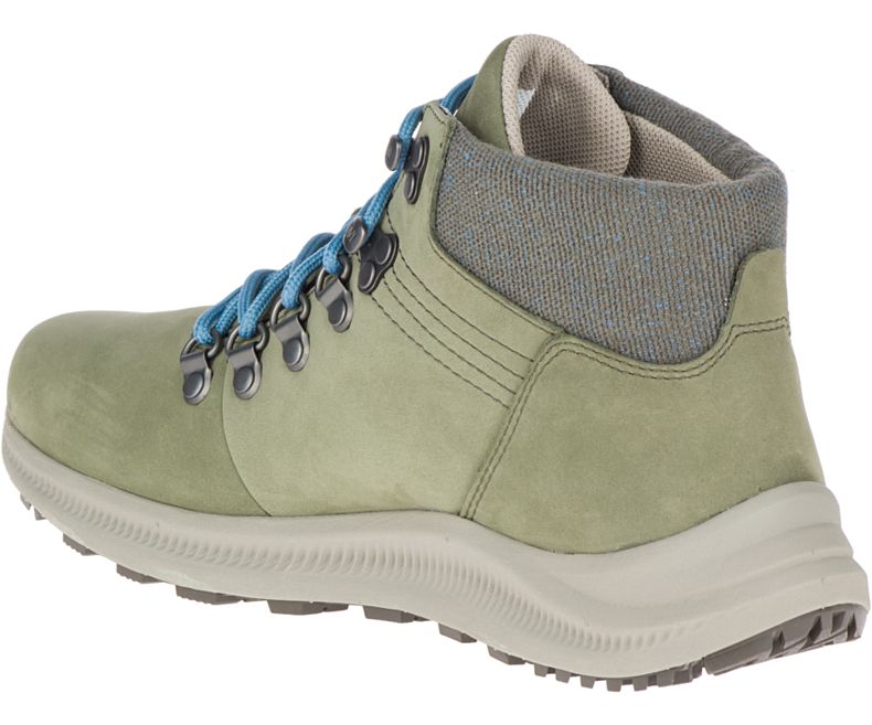 Merrell Ontario Mid Vanntette Gåsko Dame Grønn | 35912W-1WG