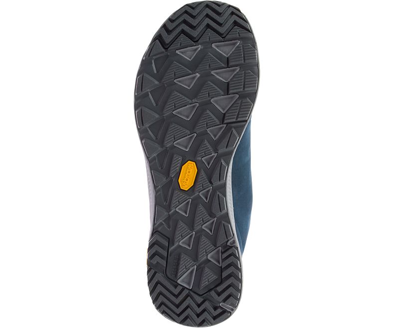 Merrell Ontario Mid Vanntette Gåsko Herre Mørke Blå Rød | 35911M-2WA