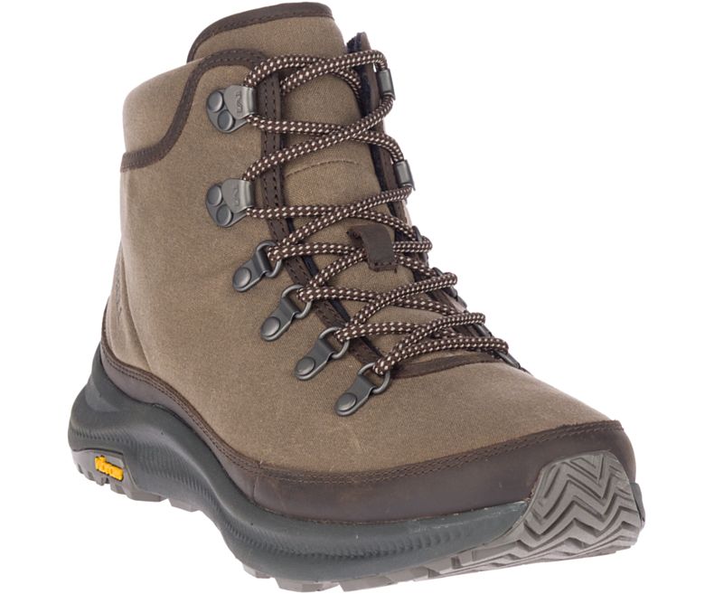 Merrell Ontario X Stormy Kromer Wax Gåsko Herre Mørke Brune | 40754M-2WD