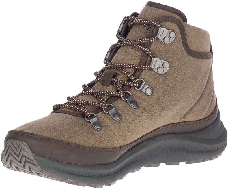 Merrell Ontario X Stormy Kromer Wax Gåsko Herre Mørke Brune | 40754M-2WD