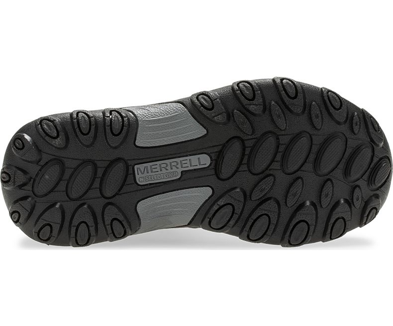 Merrell Outback Mid Boot Fjellstøvler Barn Grå Grønn | 41010K-1HG