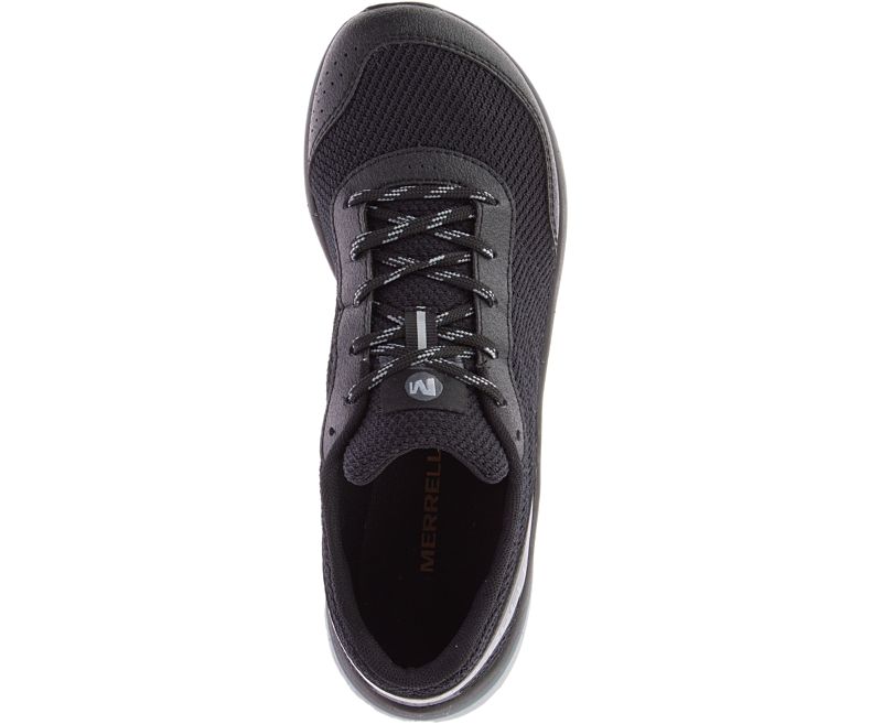 Merrell Overedge Joggesko Dame Svarte | 41511W-1SB