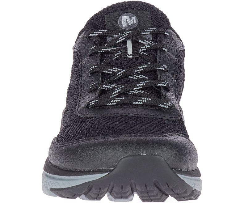 Merrell Overedge Joggesko Dame Svarte | 41511W-1SB