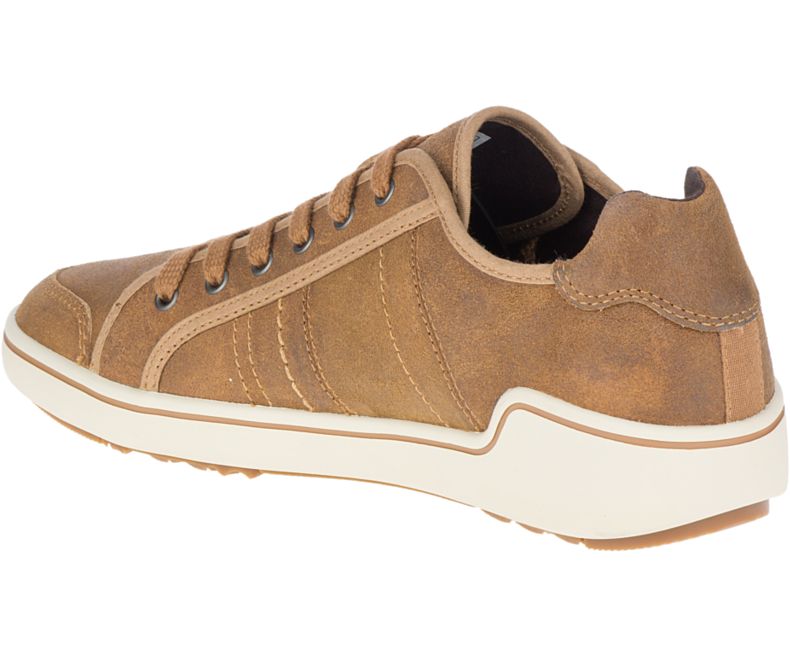Merrell Primer Lær Joggesko Herre Brune | 39484M-2CN