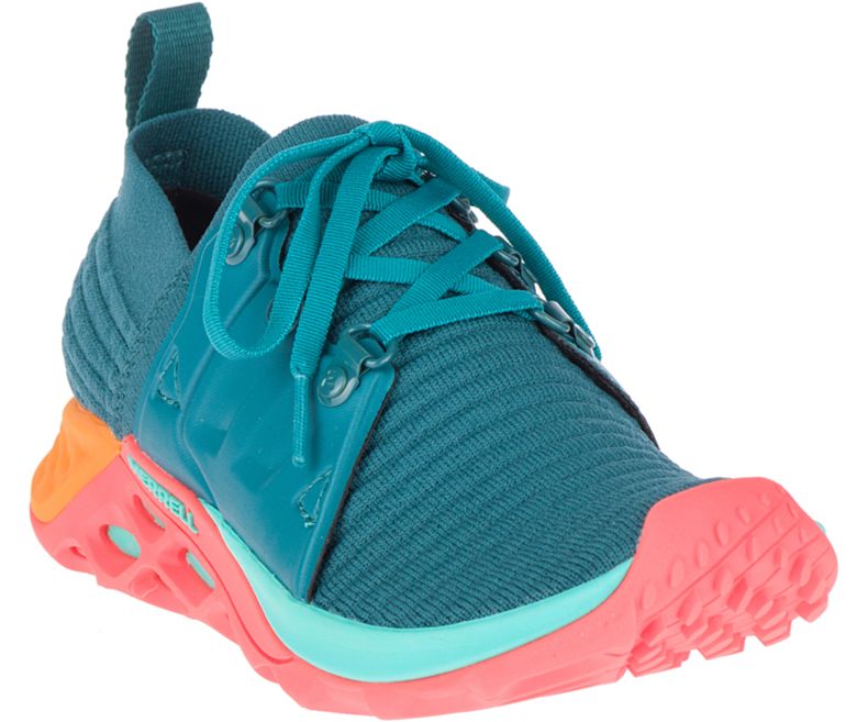 Merrell Range AC+ Fritidssko Dame Turkis Korall | 36383W-1CT
