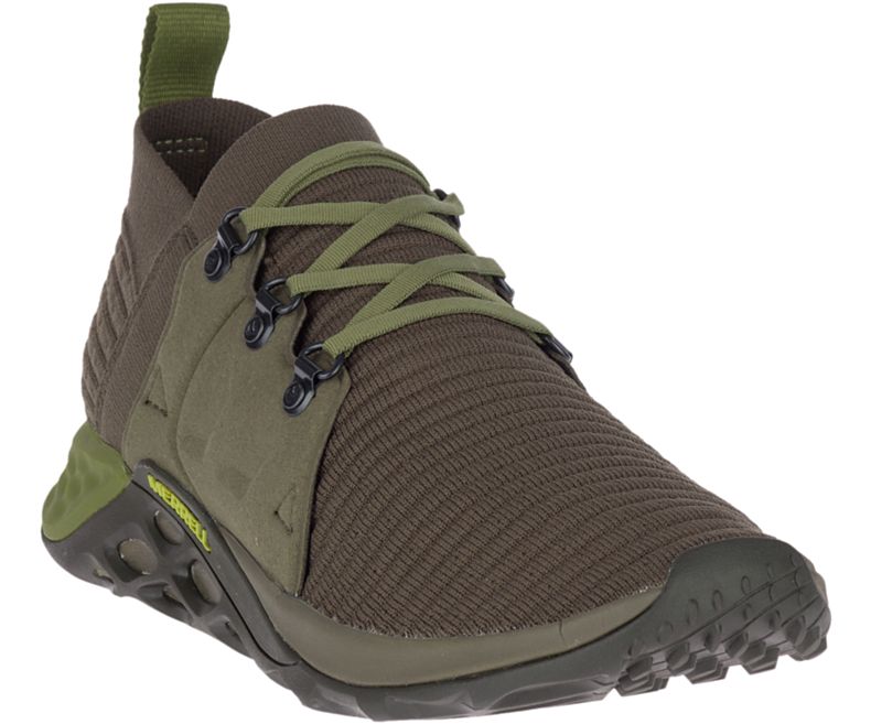 Merrell Range AC+ Fritidssko Herre Olivengrønne | 36257M-2CO