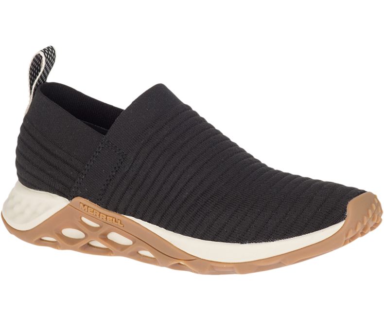 Merrell Range Laceless AC+ Fritidssko Dame Svarte | 36384W-1CB