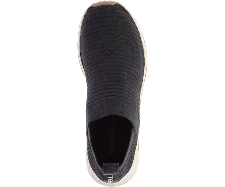Merrell Range Laceless AC+ Fritidssko Herre Svarte Brune | 36259M-2CB