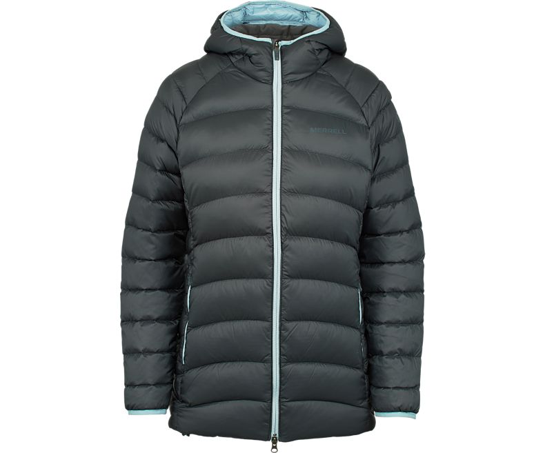 Merrell Ridgeline Thermo Parka Tunge Jakker Dame Svarte | 41255W-1HB