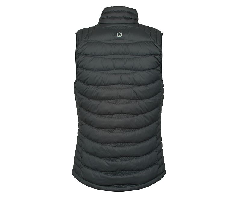 Merrell Ridgevent Thermo Vest Vester Dame Svarte | 41257W-1VB