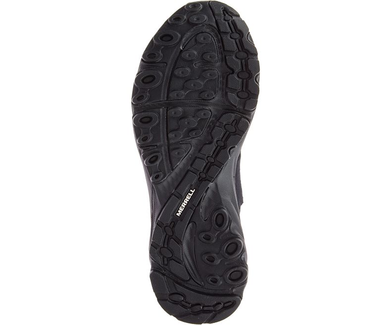 Merrell Riveter Laceless Fritidssko Dame Svarte | 736405W-1CB