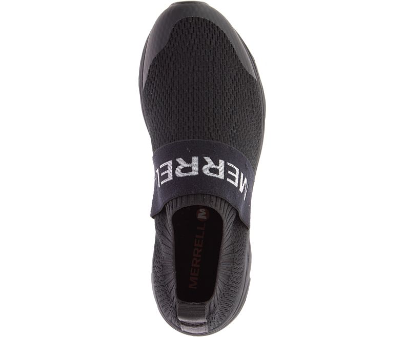 Merrell Riveter Laceless Fritidssko Dame Svarte | 736405W-1CB