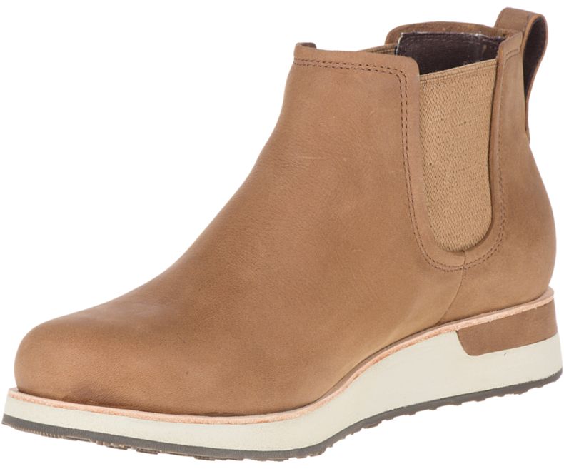 Merrell Roam Chelsea Fritidssko Dame Brune | 40978W-1CB