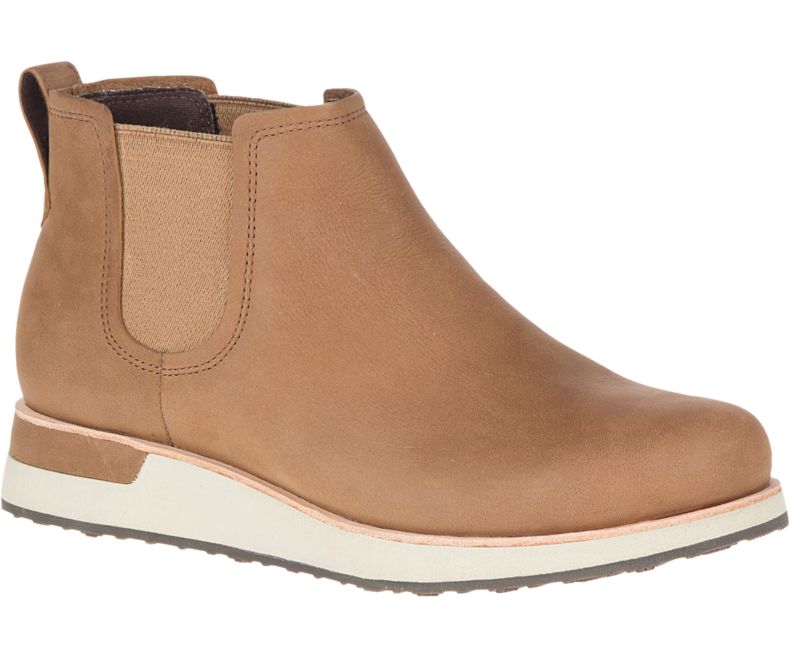 Merrell Roam Chelsea Fritidssko Dame Brune | 40978W-1CB