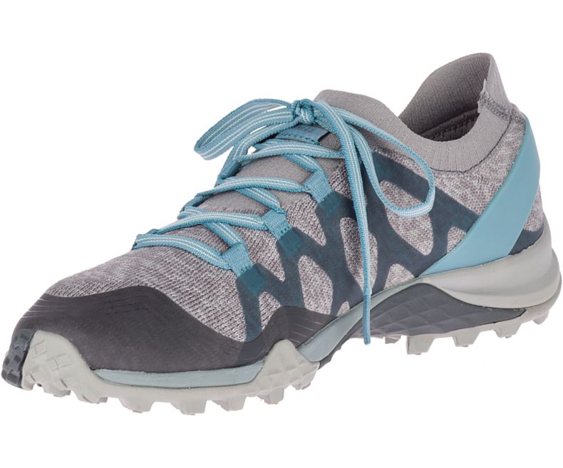 Merrell Siren 3 Knit Fjellsko Dame Blå | 36289W-1HA