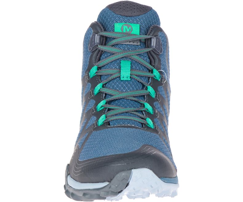 Merrell Siren 3 Mid Vanntette Fjellsko Dame Blå | 36285W-1HB