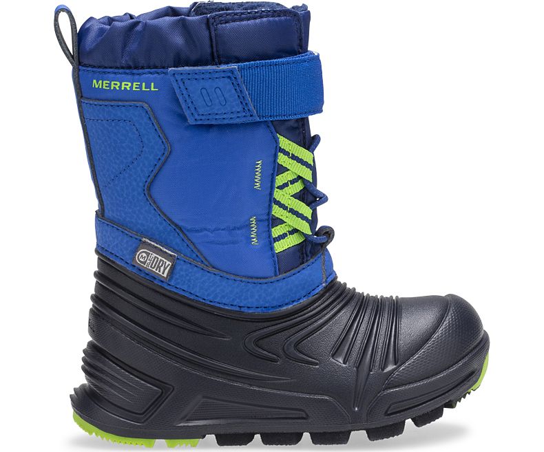 Merrell Snow Quest Lite 2.0 Jr. Boot Vinterstøvler Barn Blå | 40921B-1SB