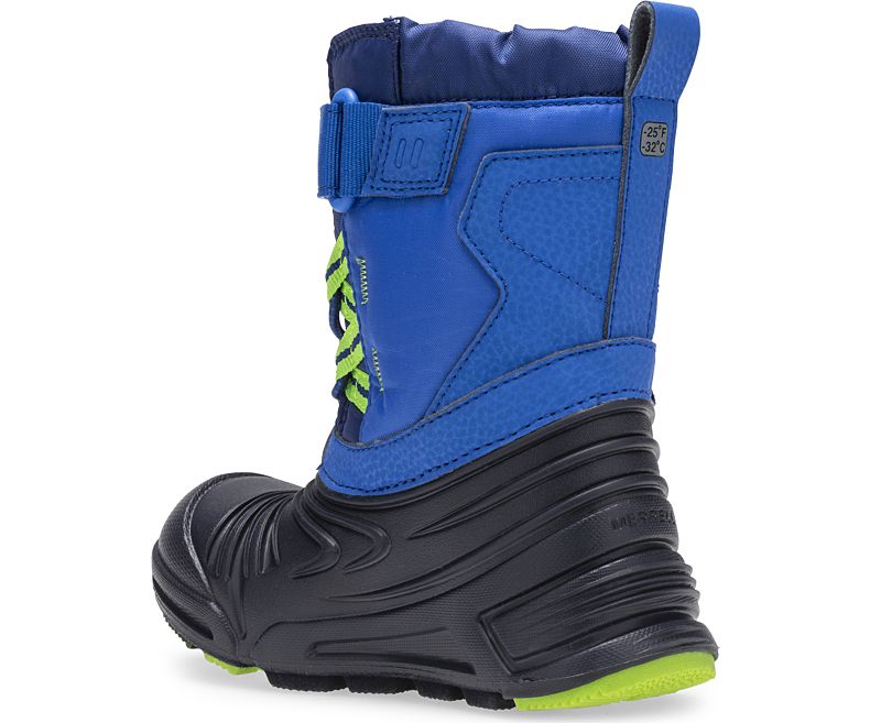 Merrell Snow Quest Lite 2.0 Jr. Boot Vinterstøvler Barn Blå | 40921B-1SB