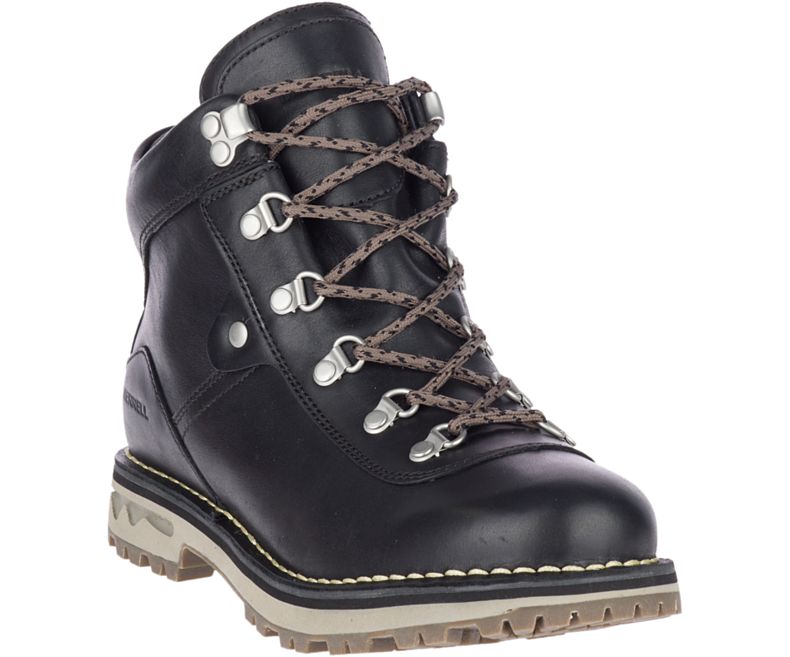 Merrell Sugarbush Essex Vanntette Støvler Dame Svarte | 40972W-1BB