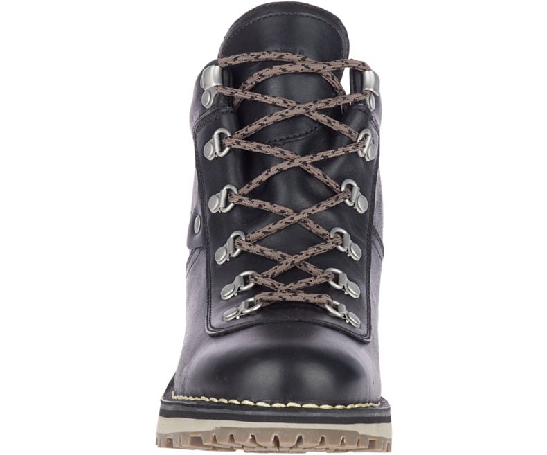 Merrell Sugarbush Essex Vanntette Støvler Dame Svarte | 40972W-1BB