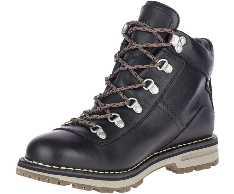 Merrell Sugarbush Essex Vanntette Støvler Dame Svarte | 40972W-1BB