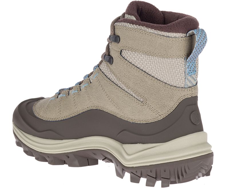 Merrell Thermo Chill Mid Shell Vanntette Vanntette Sko Dame Brune | 35068W-1WA