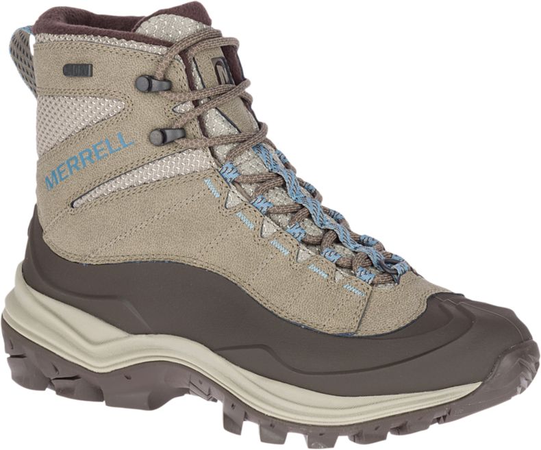 Merrell Thermo Chill Mid Shell Vanntette Vanntette Sko Dame Brune | 35068W-1WA