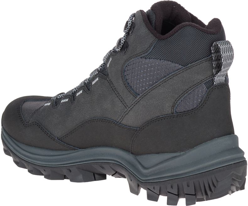 Merrell Thermo Chill Mid Vanntette Fjellsko Herre Svarte | 32356M-2HB
