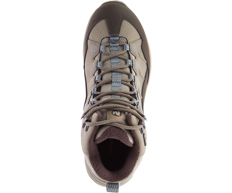 Merrell Thermo Chill Mid Vanntette Vanntette Sko Dame Brune | 32358W-1WA
