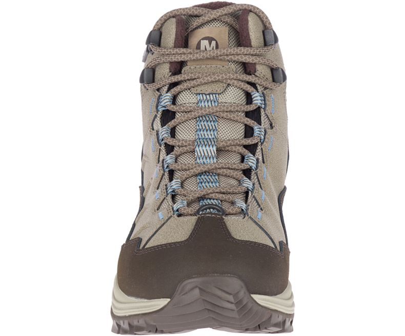Merrell Thermo Chill Mid Vanntette Vanntette Sko Dame Brune | 32358W-1WA