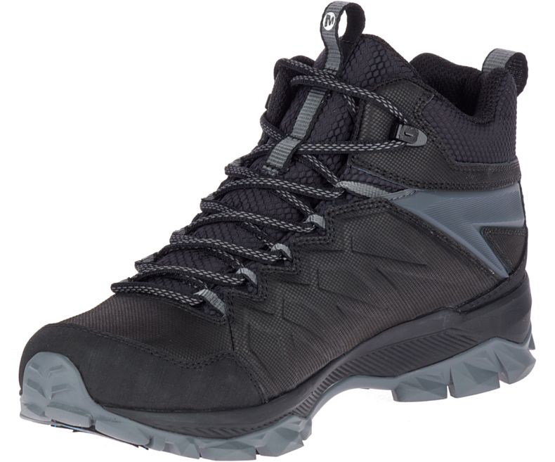 Merrell Thermo Freeze Mid Vanntette Gåsko Herre Svarte Svarte | 35073M-2WB