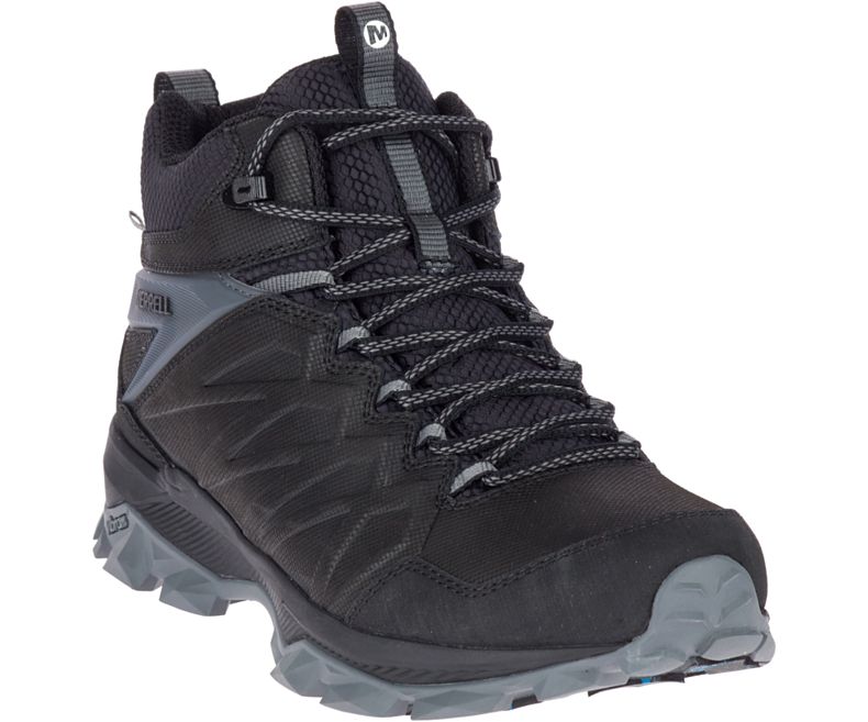 Merrell Thermo Freeze Mid Vanntette Vanntette Sko Herre Svarte Svarte | 35073M-2WA