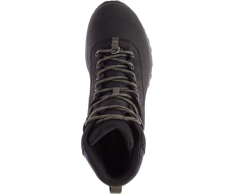 Merrell Thermo Kiruna Mid Shell Vanntette Gåsko Herre Svarte | 41495M-2WA
