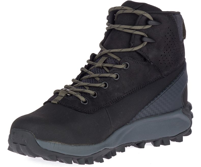Merrell Thermo Kiruna Mid Shell Vanntette Gåsko Herre Svarte | 41495M-2WA
