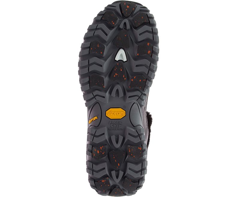 Merrell Thermo Rhea Mid Vanntette Vanntette Sko Dame Mørke Grå | 41497W-1WB