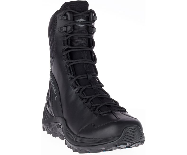 Merrell Thermo Rogue Tactical Vanntette Ice+ Arbeidsstøvler Herre Svarte | 35535M-2WB
