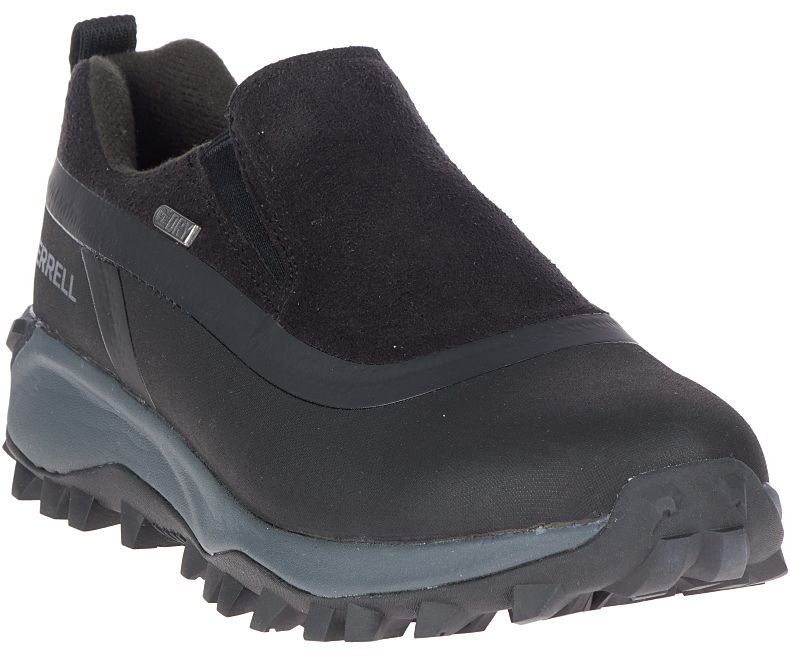 Merrell Thermo Snowdrift Moc Shell Vanntette Fjellsko Dame Svarte | 41354W-1HB