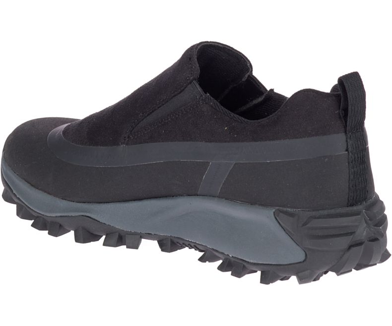 Merrell Thermo Snowdrift Moc Shell Vanntette Vanntette Sko Herre Svarte | 41379M-2WB