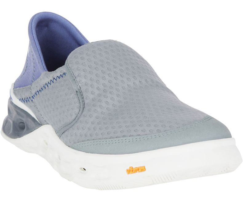 Merrell Tideriser Moc Vannsko Dame Grå | 36345W-1WG