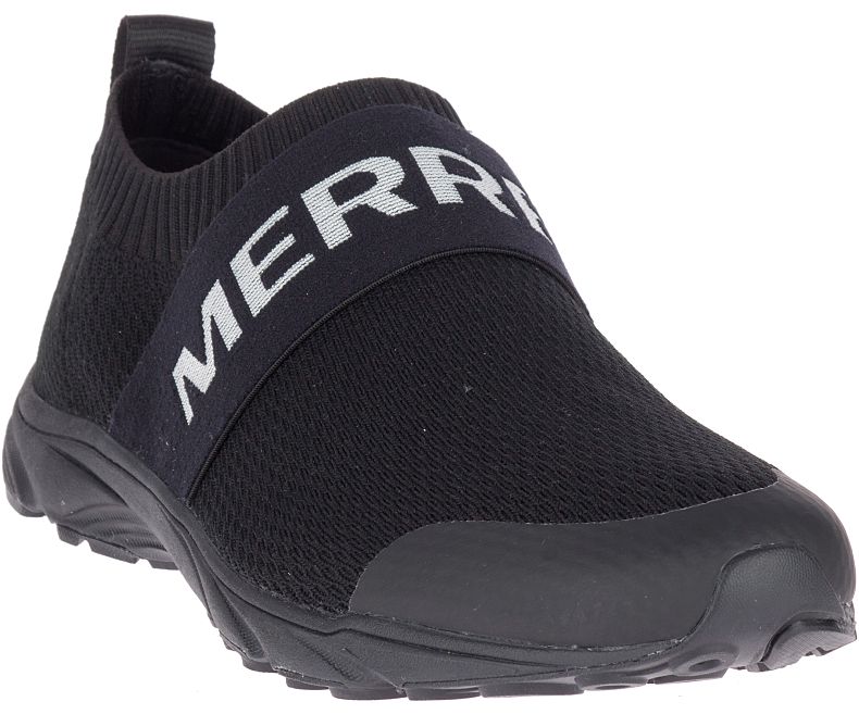 Merrell Tirana Laceless Fritidssko Herre Svarte | 36267M-2CB