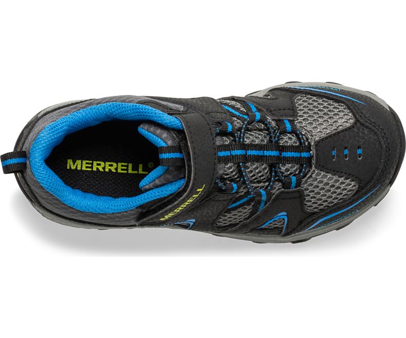 Merrell Trail Chaser Fjellstøvler Barn Svarte Blå | 30998K-1HB