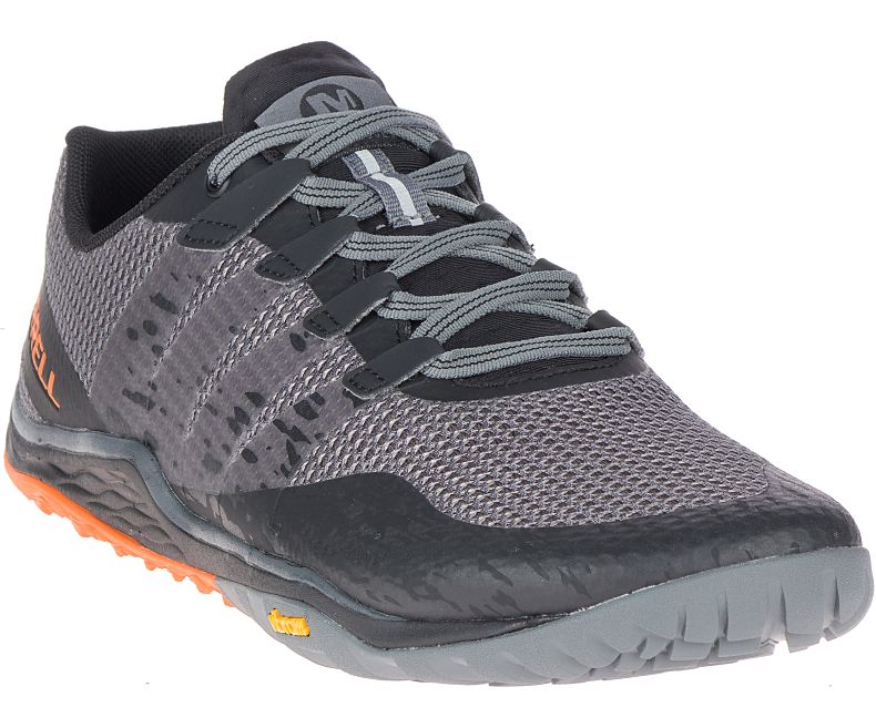 Merrell Trail Glove 5 Løpesko Herre Grå | 36207M-2RG