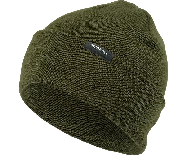 Merrell Trailhead Midweight Beanie II Hatt Dame Olivengrønne | 39244U-1HA