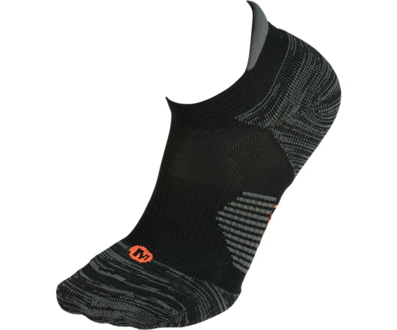 Merrell Ultra Light Jogge Tab Sock Sokker Dame Svarte | 30402W-1SB