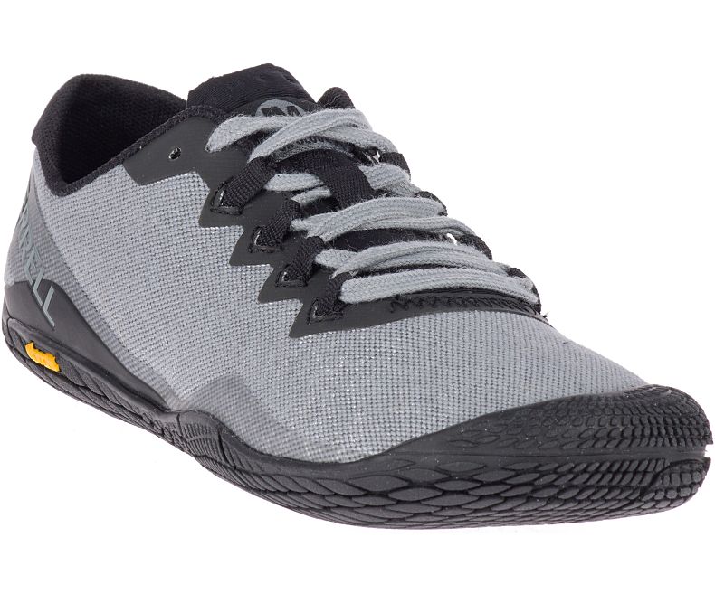 Merrell Vapor Glove 3 Bomull Barefoot Sko Dame Grå | 36372W-1BG