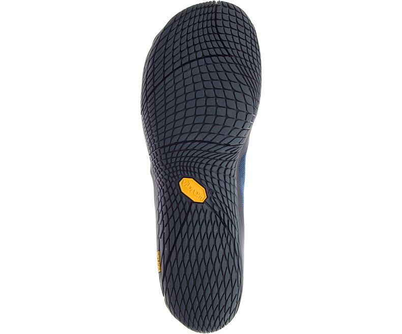 Merrell Vapor Glove 3 Luna Barefoot Sko Herre Marineblå | 33460M-2BN