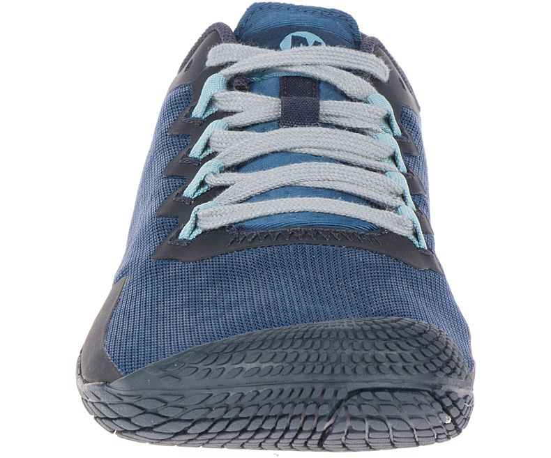Merrell Vapor Glove 3 Luna Barefoot Sko Herre Marineblå | 33460M-2BN