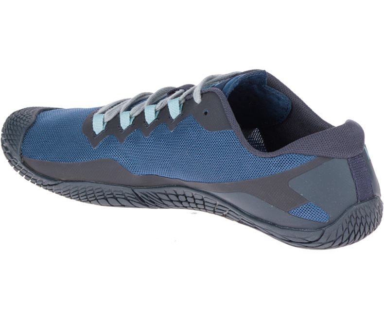 Merrell Vapor Glove 3 Luna Barefoot Sko Herre Marineblå | 33460M-2BN