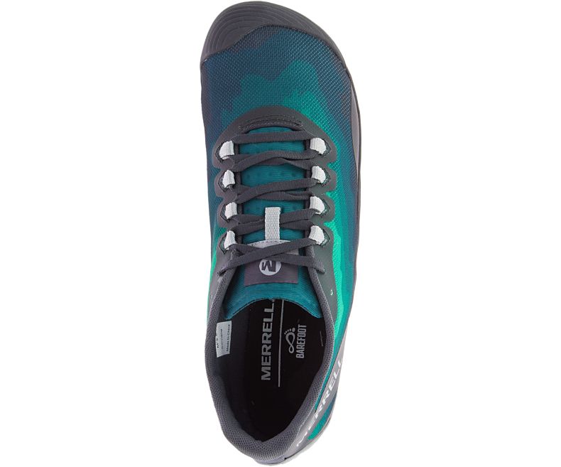 Merrell Vapor Glove 4 Barefoot Sko Herre Turkis | 36209M-2BT
